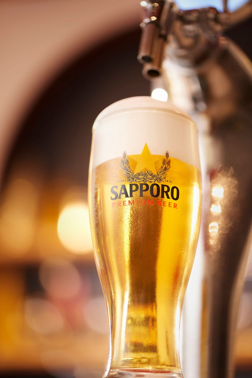   Một ly bia Sapporo Premium đồng hành cùng khoảnh khắc tận hưởng