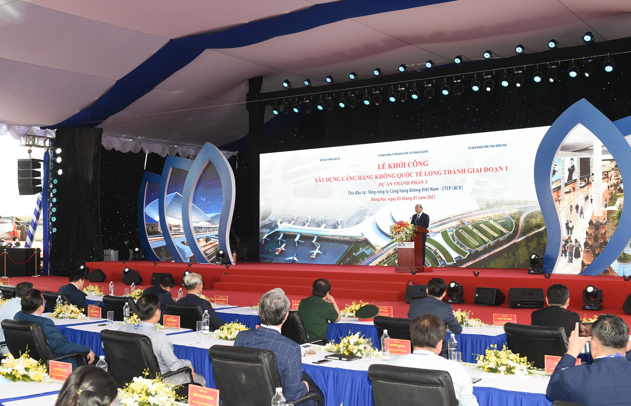 Sân bay Long Thành đã chính thức khởi công