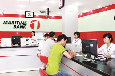 Maritime Bank hiện có gần 300 chi nhánh, phòng giao dịch trên cả nước - Ảnh: Maritime Bank cung cấp
