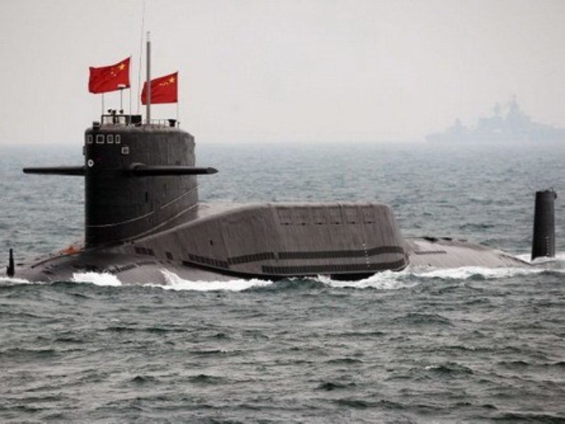 Một tàu ngầm của Trung Quốc - Ảnh: Reuters