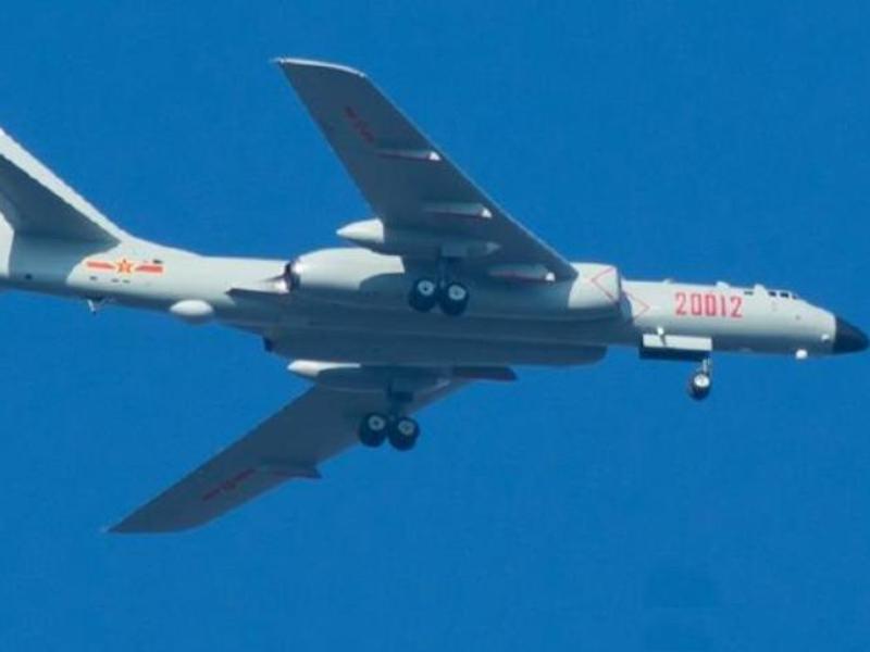 Máy bay ném bom chiến lược tầm xa H-6K của Trung Quốc - Ảnh: Quân đội Trung Quốc