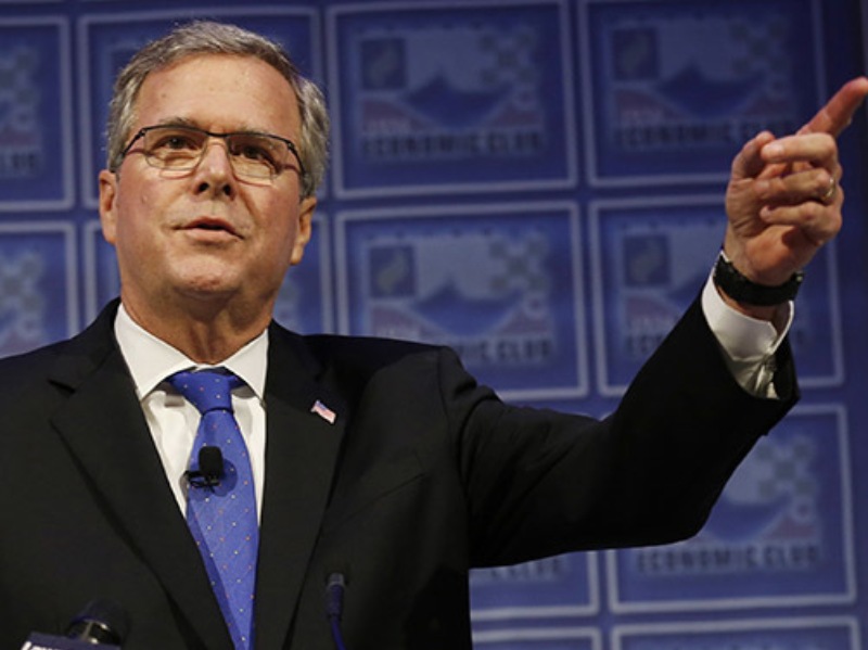 Ứng cử viên Đảng Cộng hòa Jeb Bush - Ảnh: Reuters