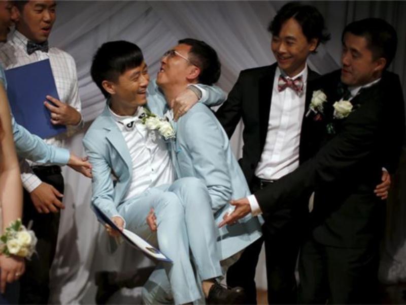 Trung Quốc chưa hợp pháp hóa hôn nhân đồng tính - Ảnh minh họa: Reuters