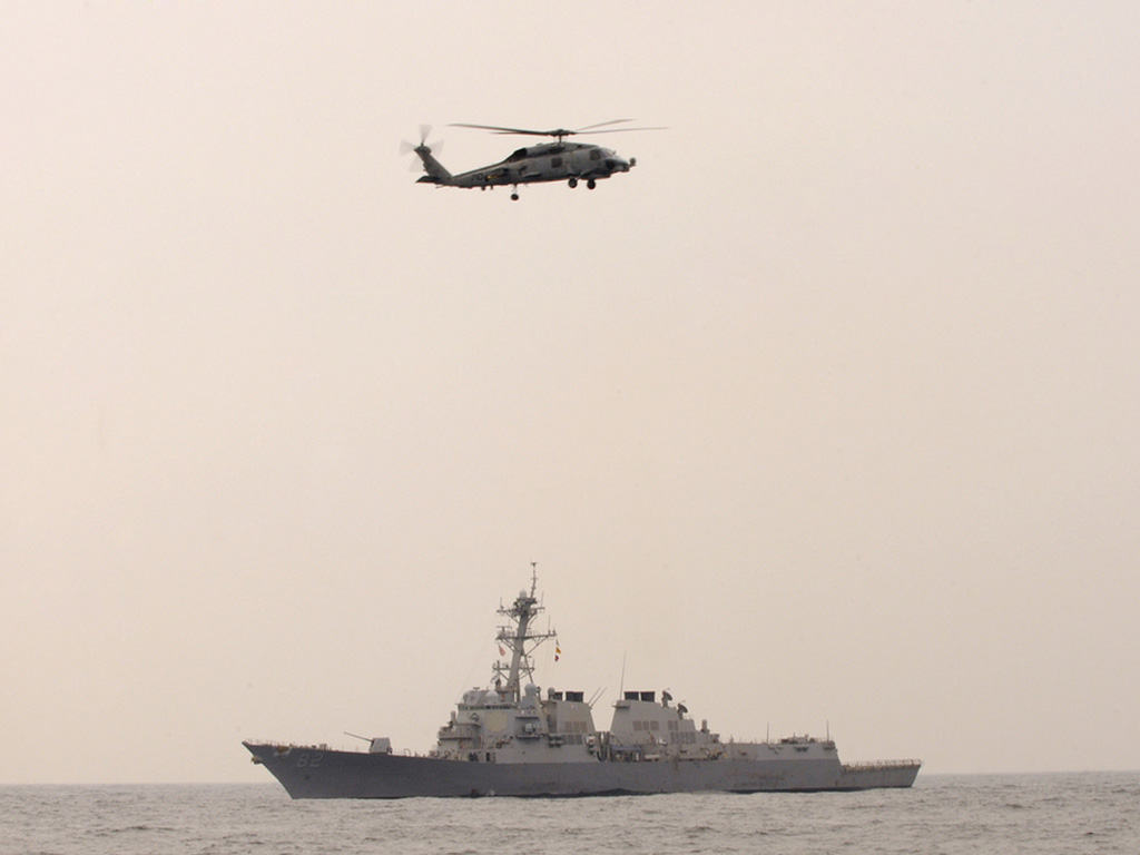 Tàu khu trục USS Lassen của Hải quân Mỹ - Ảnh: Reuters