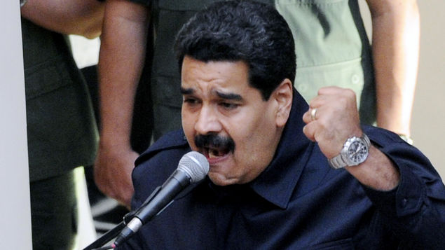 Tổng thống Nicolas Maduro với bộ râu mép đặc trưng của ông - Ảnh: Reuters