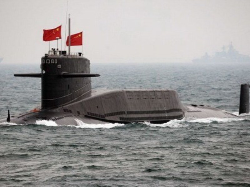 Một tàu ngầm hạt nhân của Trung Quốc - Ảnh: AFP