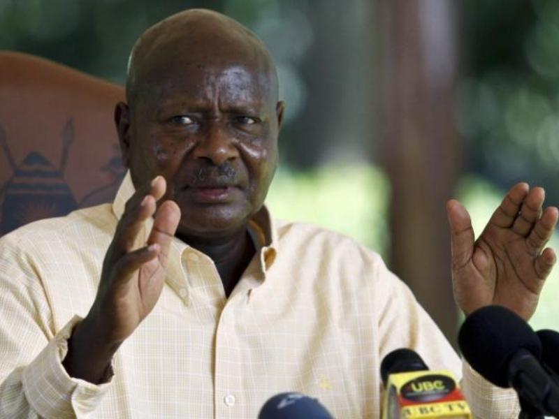 Tổng thống Uganda, Yoweri Museveni - Ảnh: Reuters