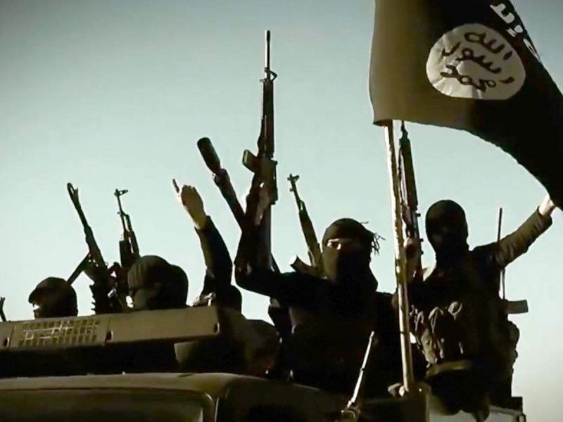 Các tay súng của tổ chức cực đoan Nhà nước Hồi giáo (IS). IS chiếm được nhiều vùng lãnh thổ ở Iraq và Syria - Ảnh: AFP