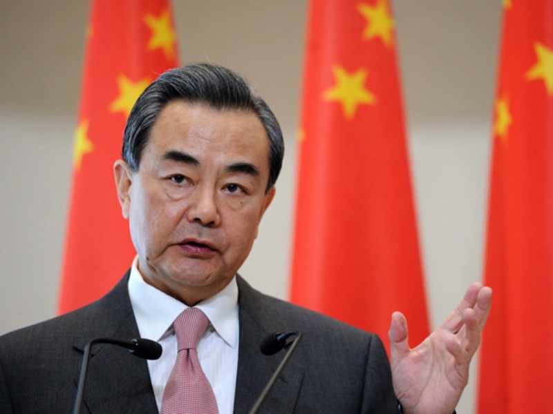 Ngoại trưởng Trung Quốc Vương Nghị - Ảnh: AFP