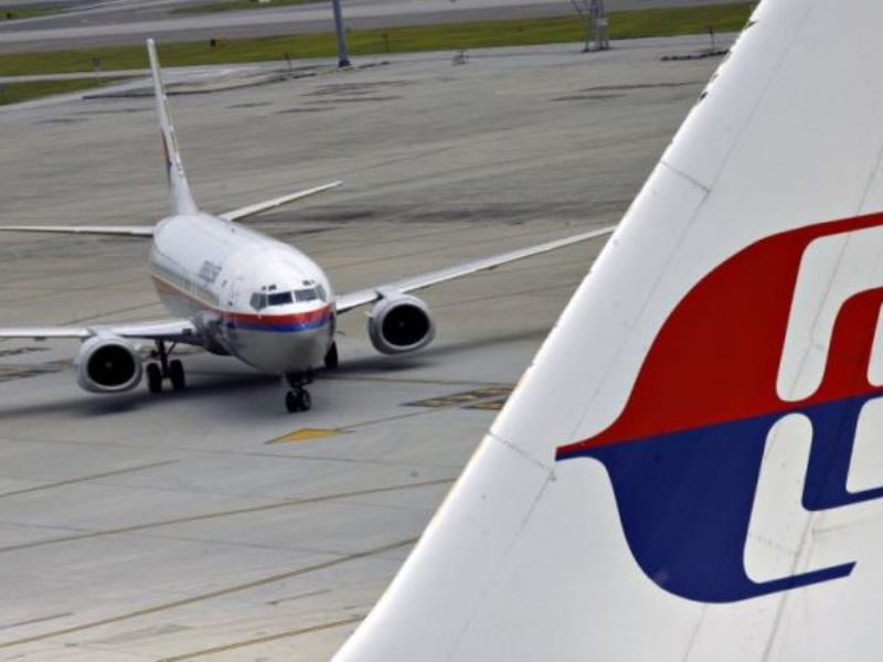 Máy bay của hãng hàng không Malaysia Airlines - Ảnh: AFP