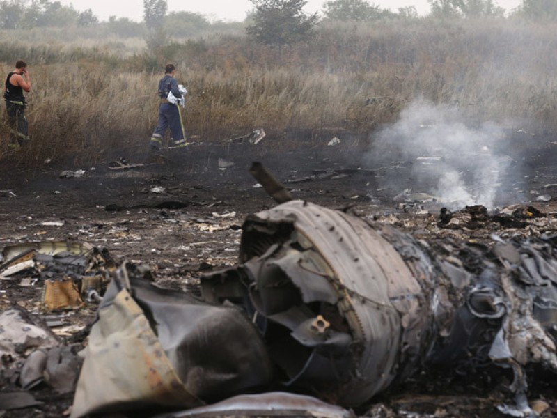 Hà Lan khẳng định Mỹ chia sẻ thông tin để phục vụ điều tra vụ máy bay MH17 của Malaysia Airlines bị bắn hạ ở miền đông Ukraine vào năm 2014 - Ảnh: Reuters
