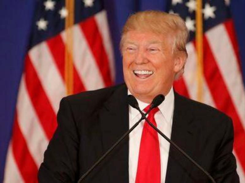 Ứng viên Tổng thống Mỹ, tỉ phú Donald Trump (đảng Cộng hòa) giành chiến thắng liên tiếp tại ba bang Hawaii, Mississippi và Michigan trong ngày 8.3 - Ảnh: Reuters