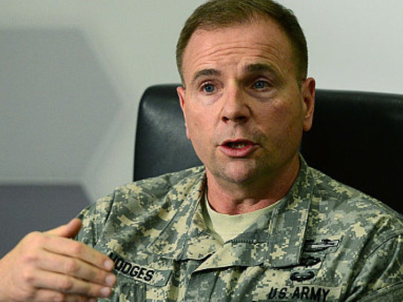 Chỉ huy lực lượng Mỹ tại châu Âu, Trung tướng Ben Hodges lo ngại việc Anh rời khối EU sẽ khiến NATO suy yếu - Ảnh: AFP