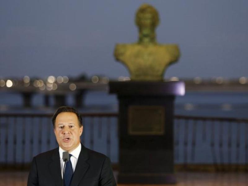 Tổng thống Panama Juan Carlos Varela - Ảnh: Reuters 