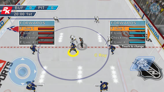 Giao diện 2K Sports NHL 