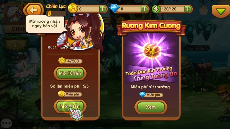 Game thẻ bài Tiểu Quyền Vương khoe ảnh Việt hóa