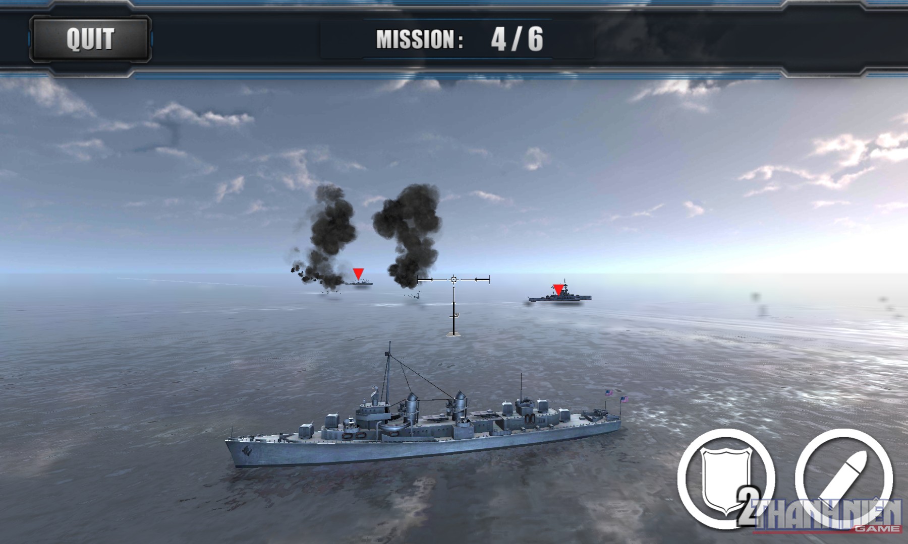 Đánh giá - World warships combat: Chiến hạm đại chiến