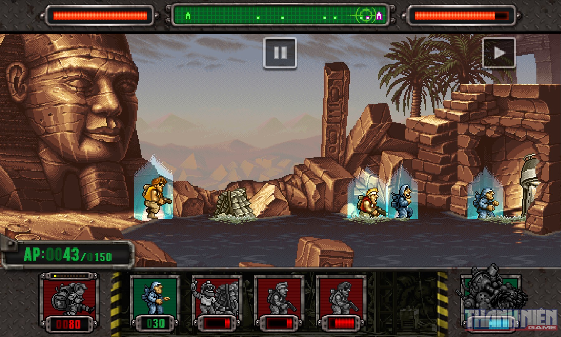 Đánh giá - Metal slug defense: Thủ thành kiểu Rambo lùn