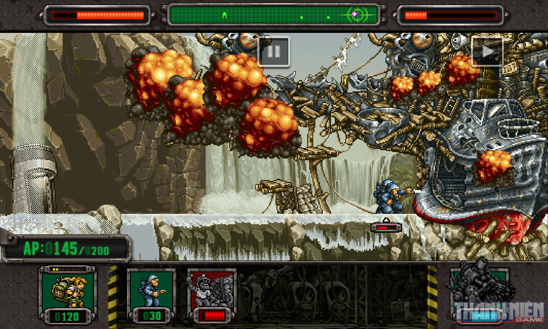 Đánh giá - Metal slug defense: Thủ thành kiểu Rambo lùn