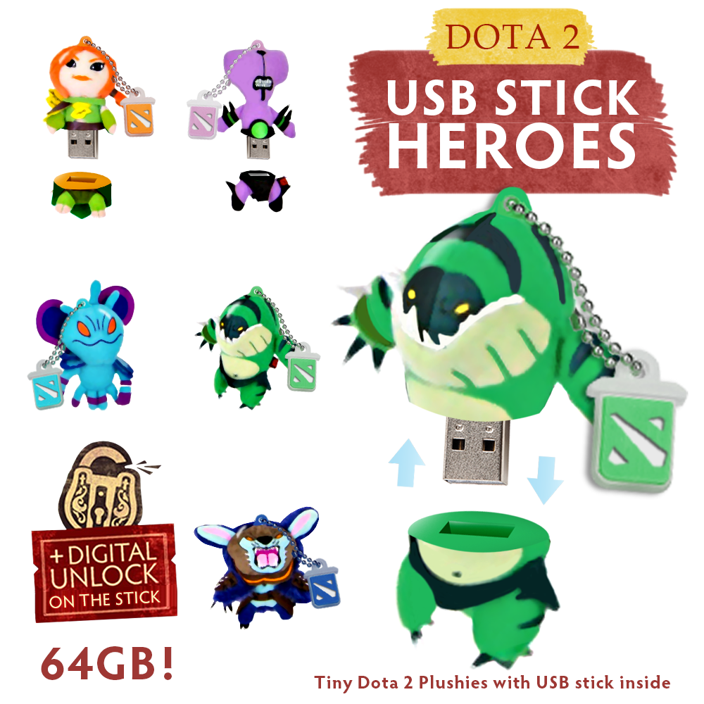 USB mô phỏng hero cho fan của Dota 2