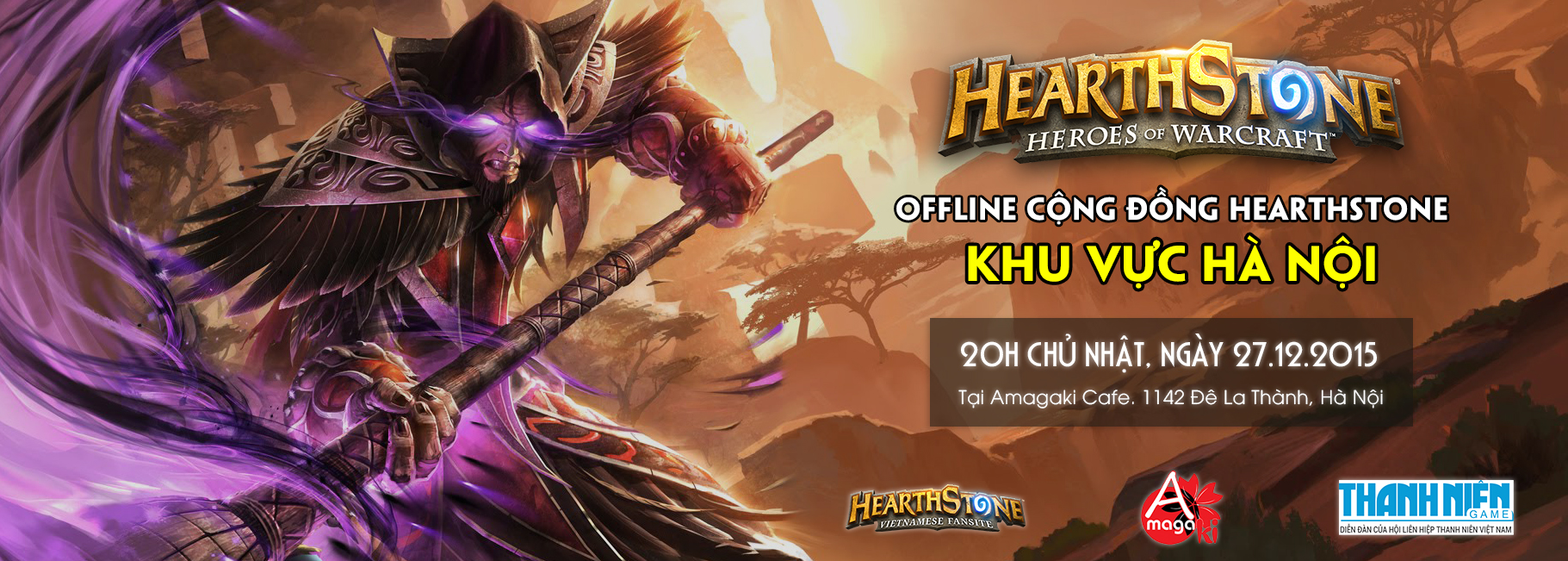 Cộng đồng Hearthstone Hà Nội tổ chức sự kiện offline cuối năm