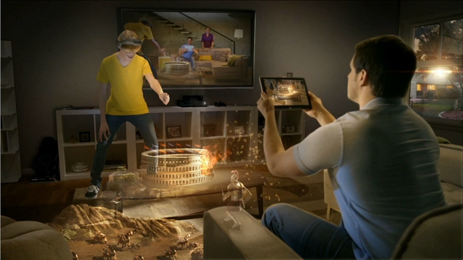 Ứng dụng kính Hololens vào trong game sẽ như thế nào?