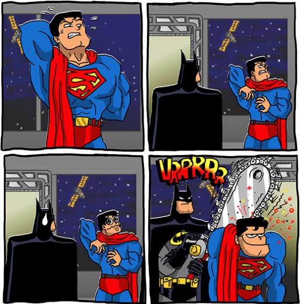Bộ ảnh hài hước của các siêu anh hùng (phần 3)