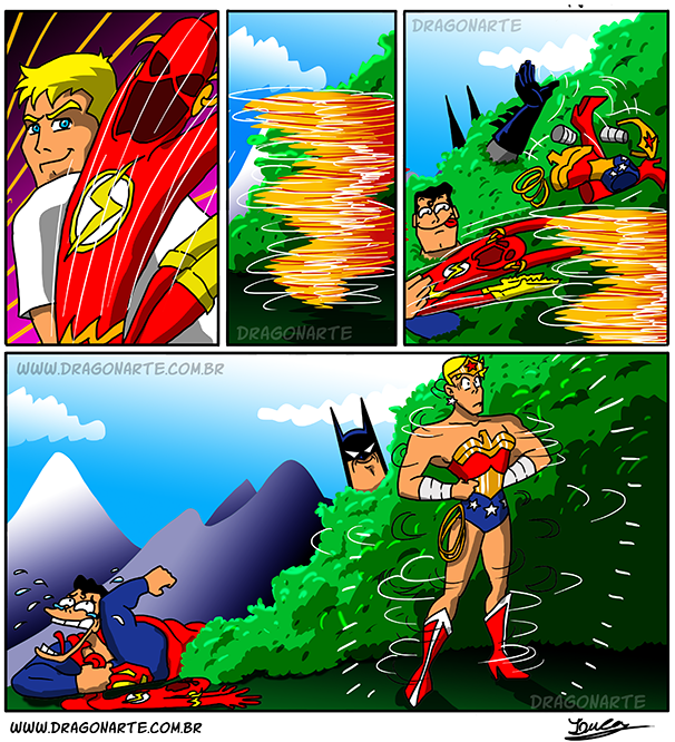 Bộ ảnh hài hước của các siêu anh hùng (phần 3)