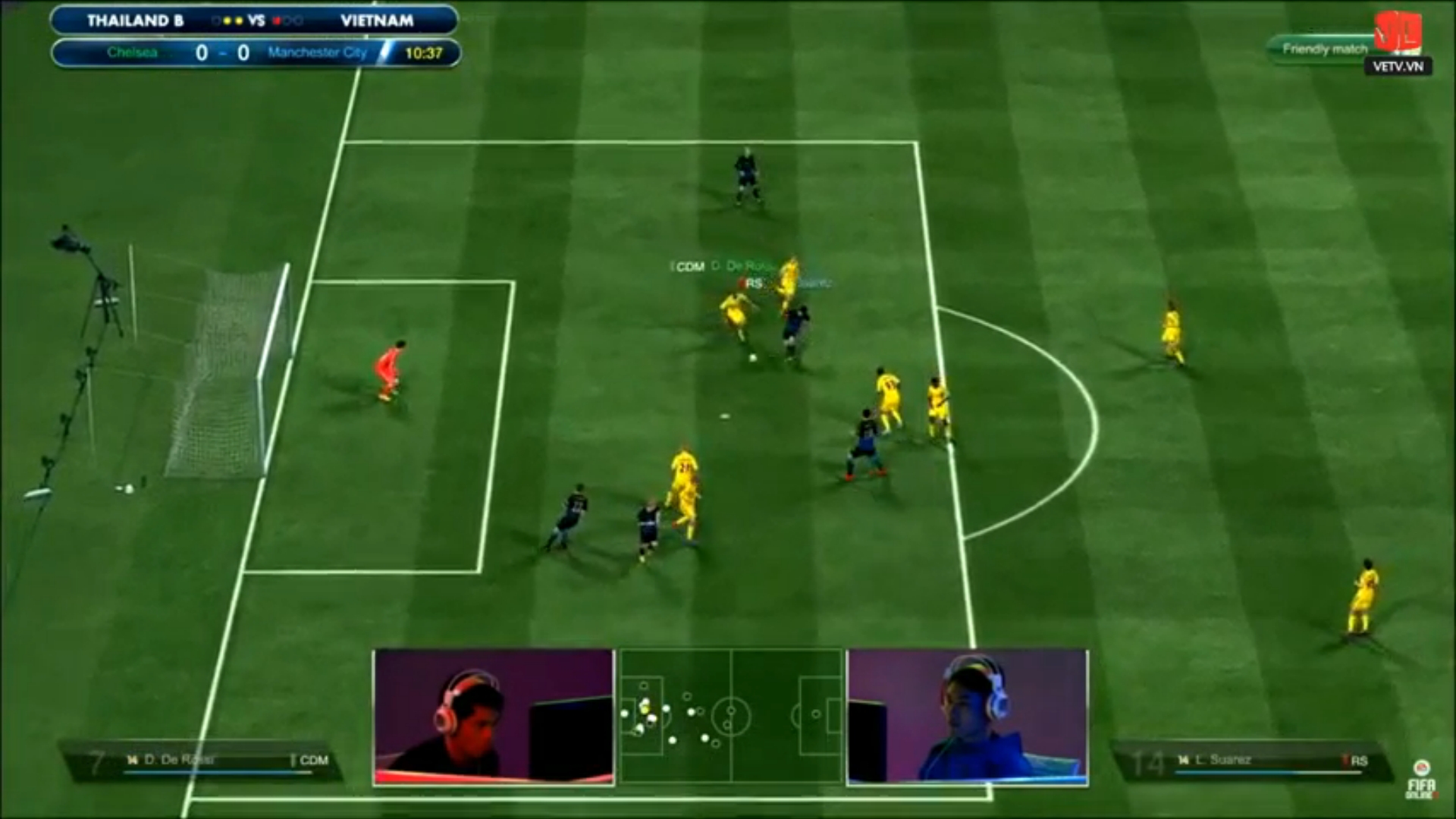 FIFA Online 3: 4-2-4 của Thái Lan B và chức vô địch xứng đáng