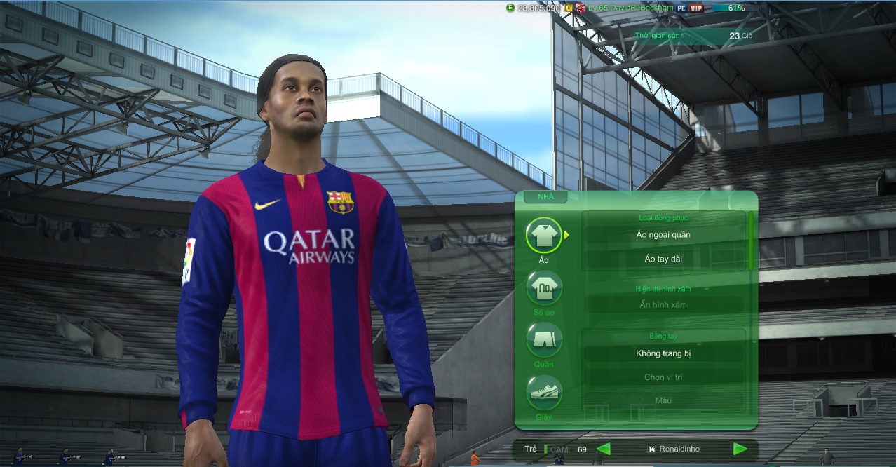 FIFA Online 3: Ronaldinho sẽ thoát khỏi danh sách hạn chế
