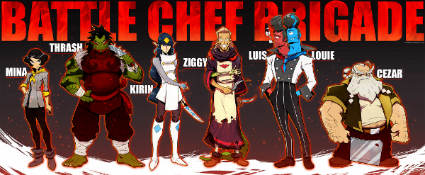 Đột nhập vào đấu trường nhà bếp của Battle chef brigade: Lữ đoàn bếp chiến