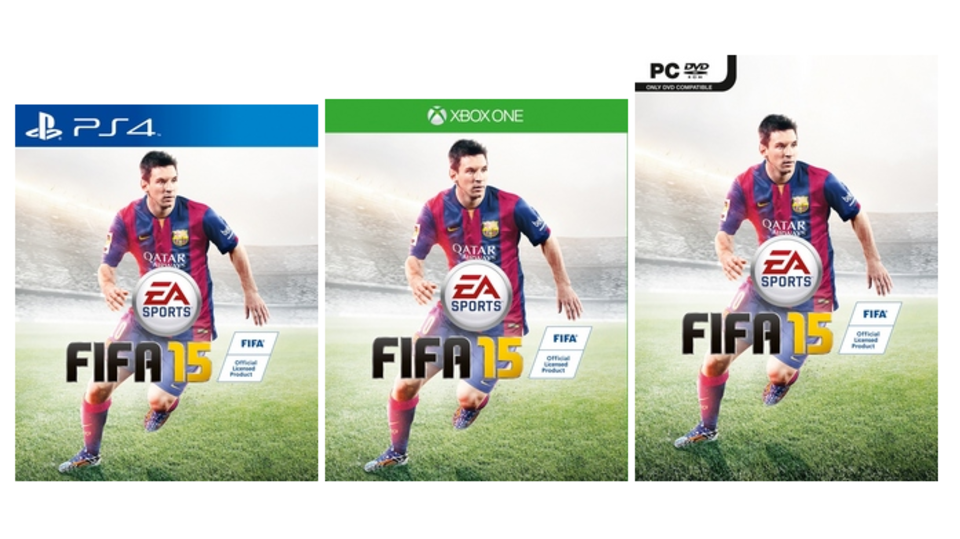 Messi lên bìa đĩa FIFA 15: Quà an ủi hậu World Cup