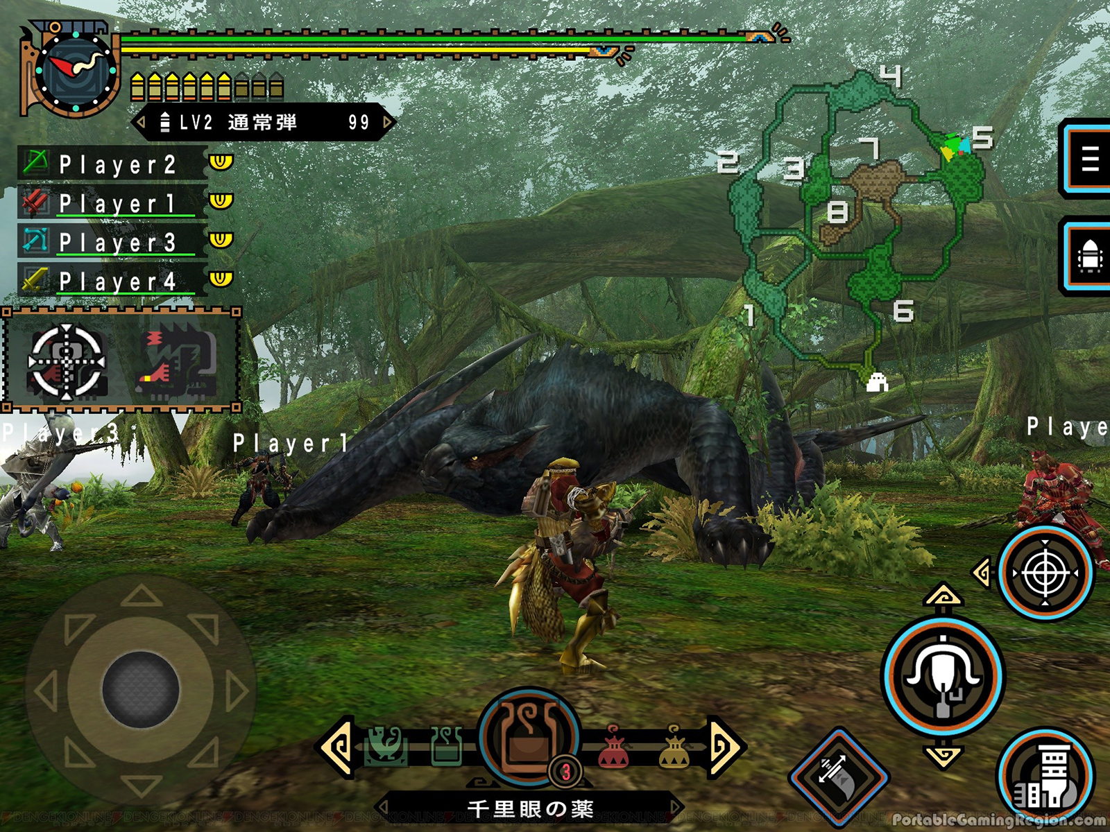 Monster hunter freedom unite: săn quái thú trên iOS