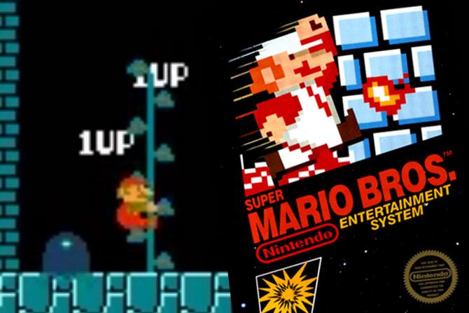Lỗi hài hước vừa được phát hiện trong Super Mario Bros