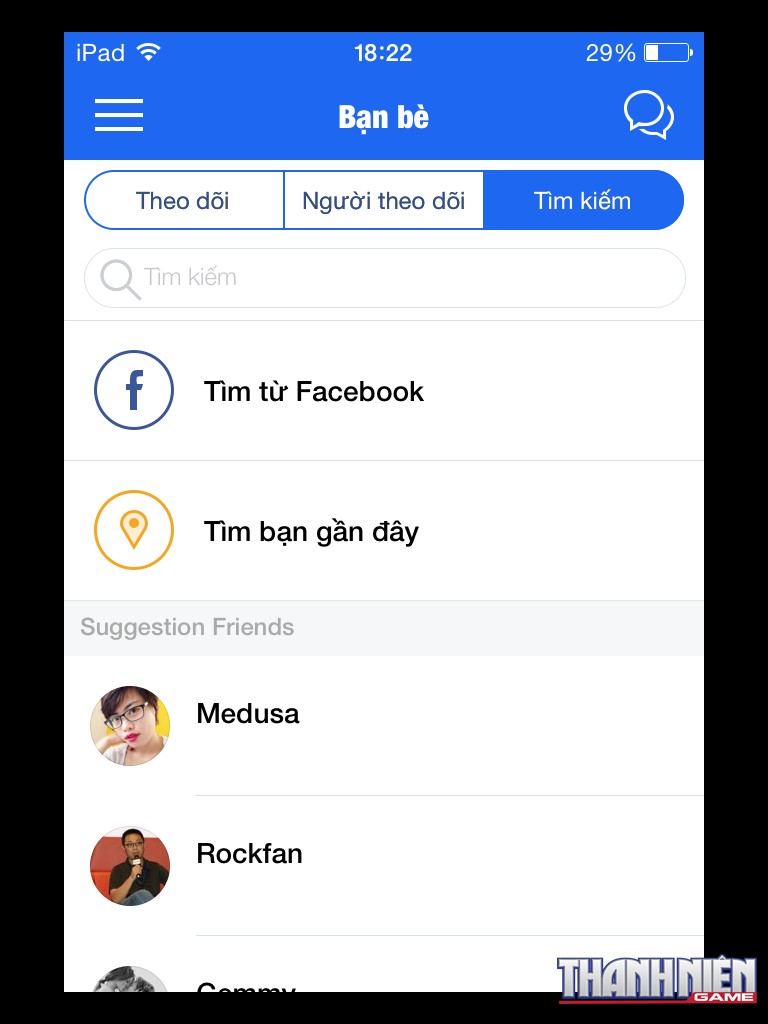 Trải nghiệm onClan - 'Facebook' riêng dành cho game thủ