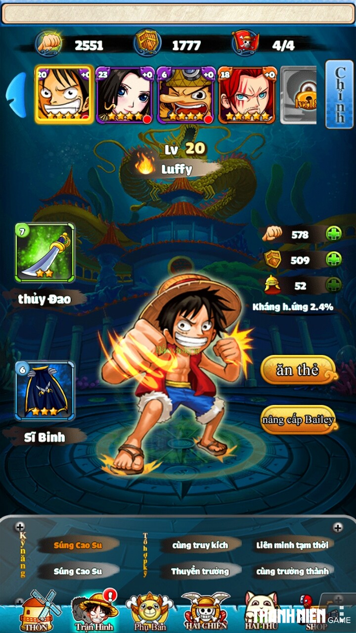 Trải nghiệm game Việt - Đại Hải Tặc: Món ngon cho fan One Piece