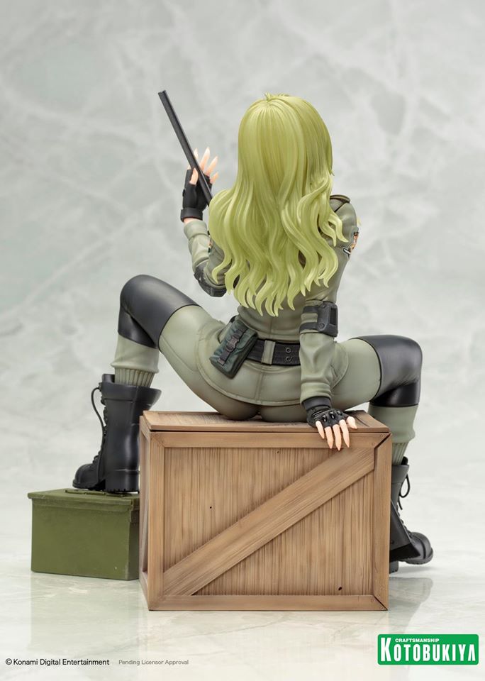 Ngắm nhìn mô hình nữ xạ thủ quyến rũ trong Metal Gear Solid