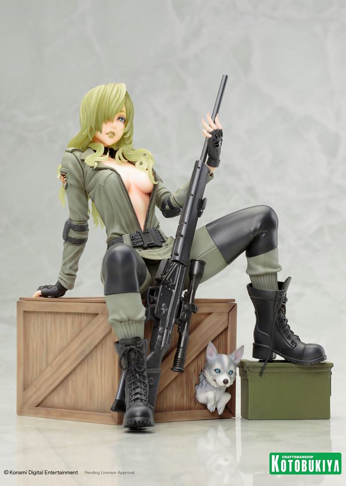 Ngắm nhìn mô hình nữ xạ thủ quyến rũ trong Metal Gear Solid