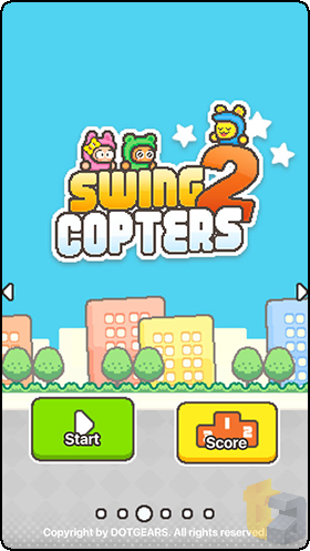 Cha đẻ Flappy Bird tiếp tục tung ra tựa game siêu khó Swing Copters 2