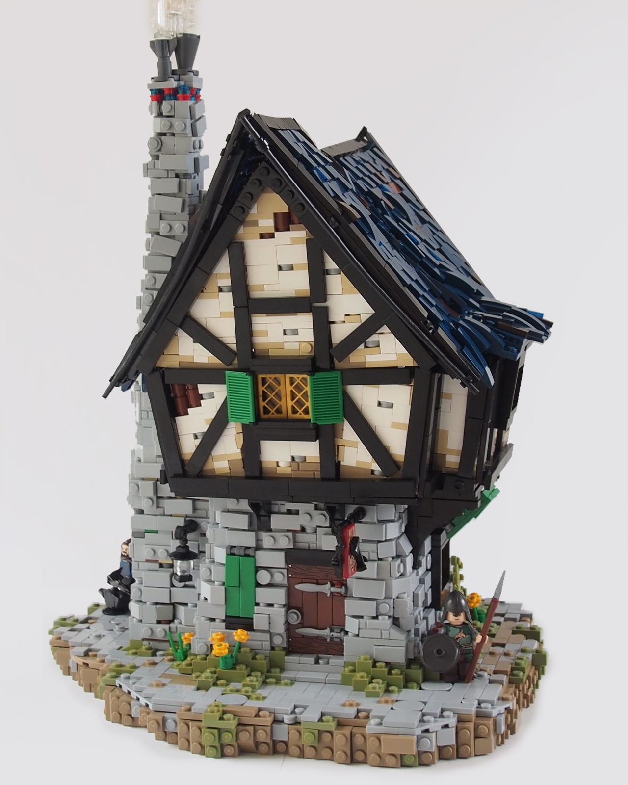 Kiến trúc thời trung cổ sống động dưới hình dáng Lego - Kỳ 2