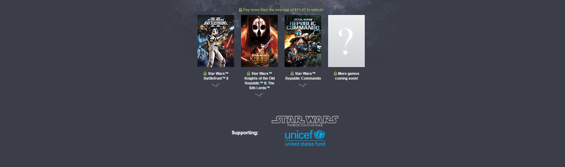 Sở hữu bộ sưu tập game Star Wars với giá siêu rẻ