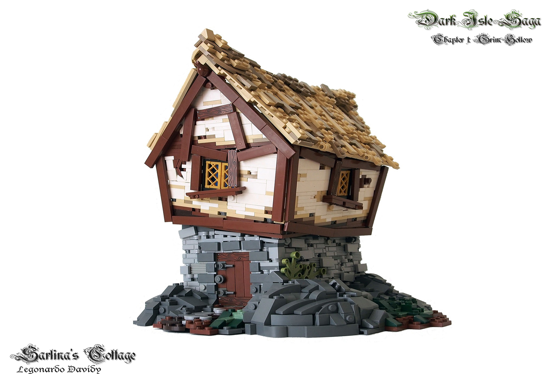 Kiến trúc thời trung cổ sống động dưới hình dáng Lego - Kỳ 1