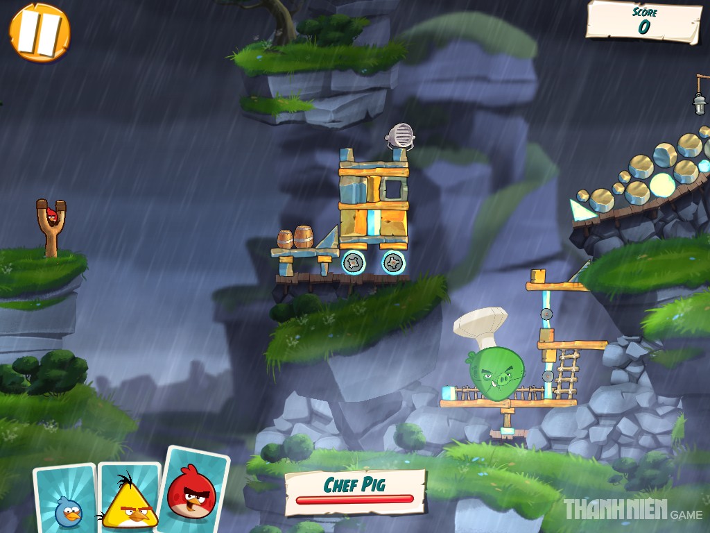 Đánh giá - Angry Birds Under Pigstruction: Công phá nhà heo