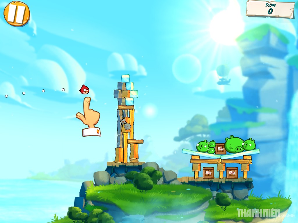 Đánh giá - Angry Birds Under Pigstruction: Công phá nhà heo