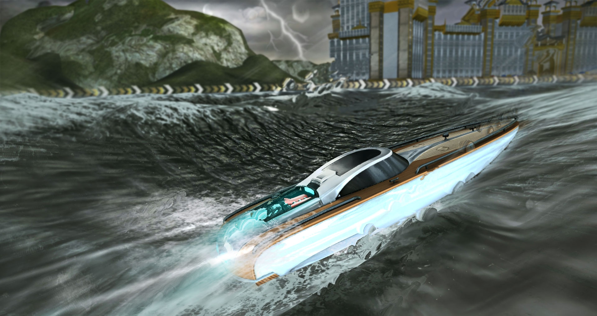 Driver Speedboat Paradise: Đua ca-nô trên smartphone