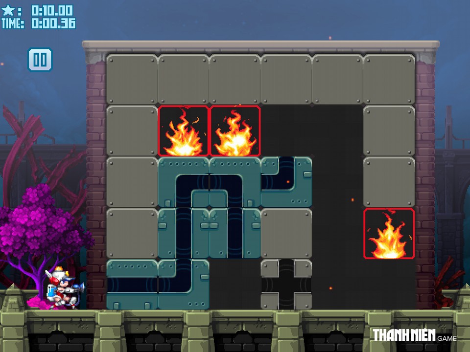 Mighty Switch Force! Hose it Down! – Nữ cứu hỏa gan dạ