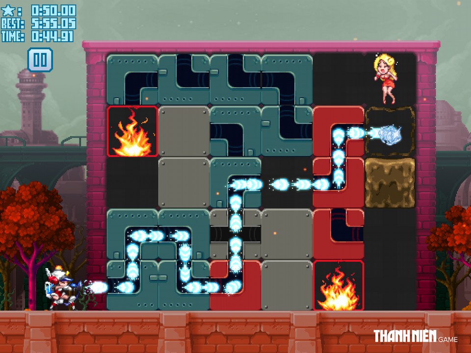 Mighty Switch Force! Hose it Down! – Nữ cứu hỏa gan dạ