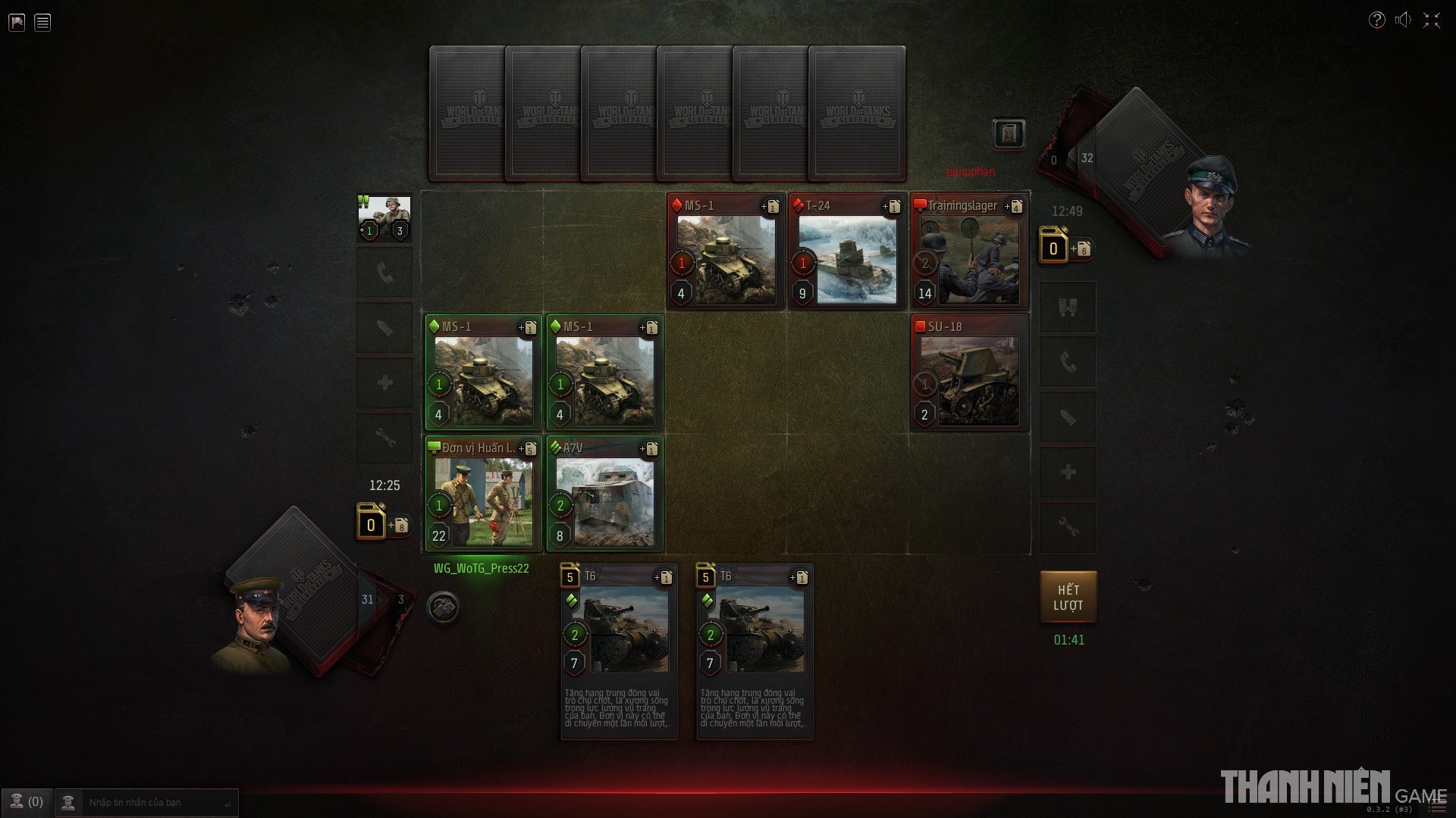 Trải nghiệm game - World of Tanks: Generals: Thống lĩnh chiến trường