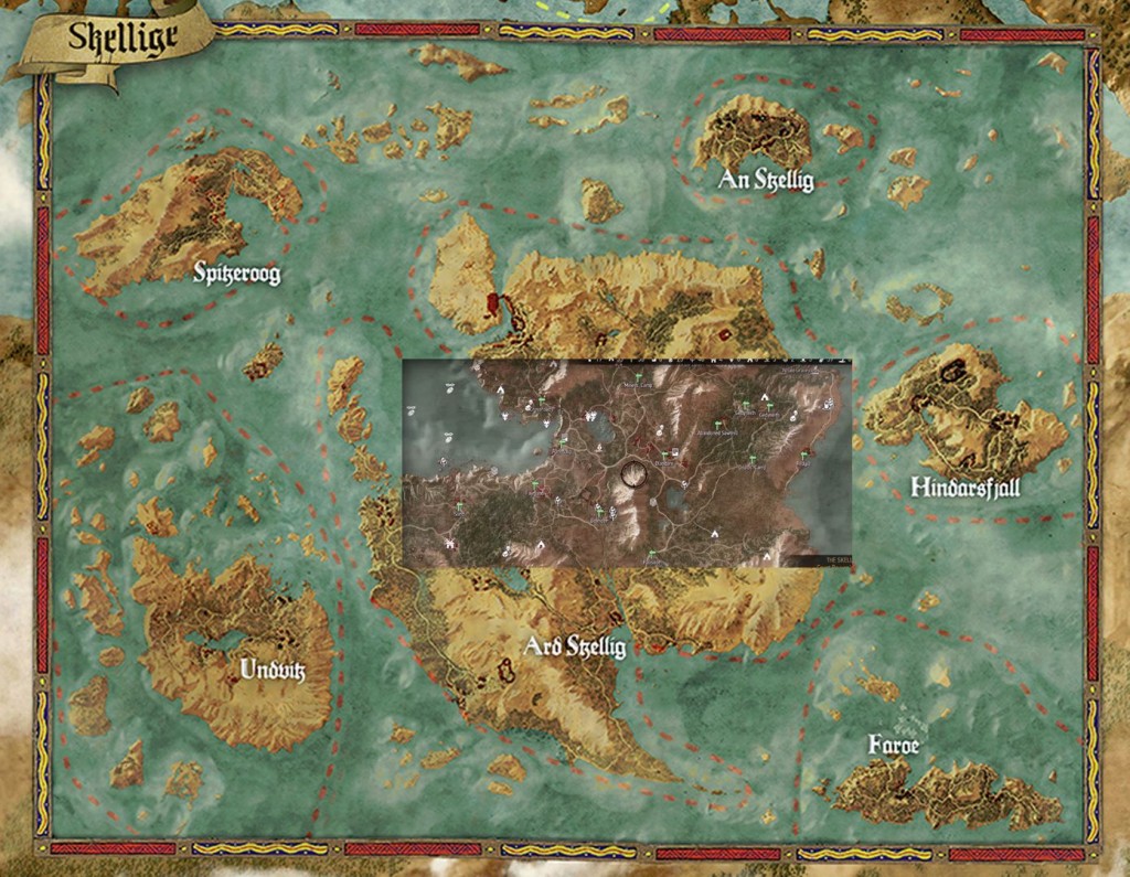 Bản đồ của The Witcher 3 lớn gấp mấy lần GTA 5, Skyrim và Far Cry 4?