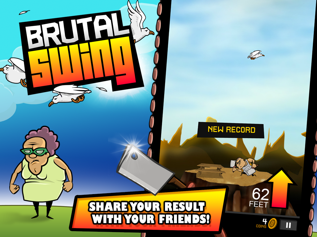 Brutal Swing: Game thú vị đổ bộ Google Play